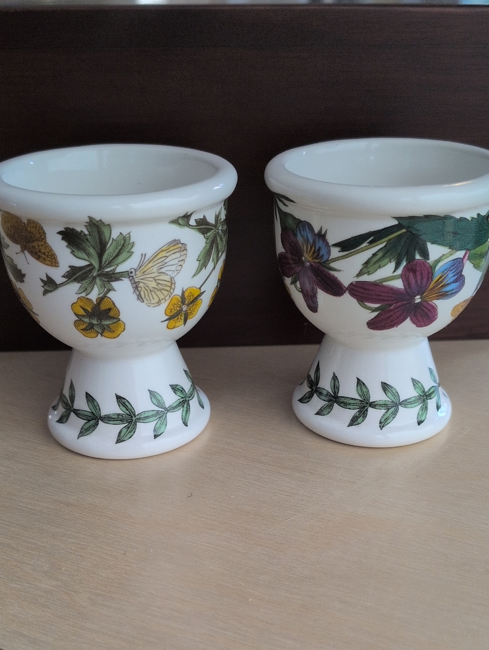 Portmeirion Botanic Garden Floral 2 Egg Cups